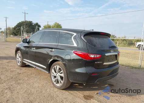 2014 Infiniti Qx60 z USA, uszkodzony, nr VIN 5N1AL0MN3EC533821